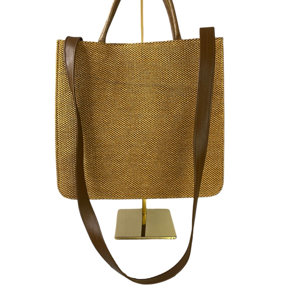 NWOT, Furla Rattan Crossbody Purse